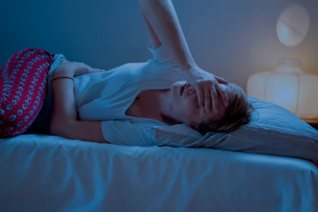 pain while resting image